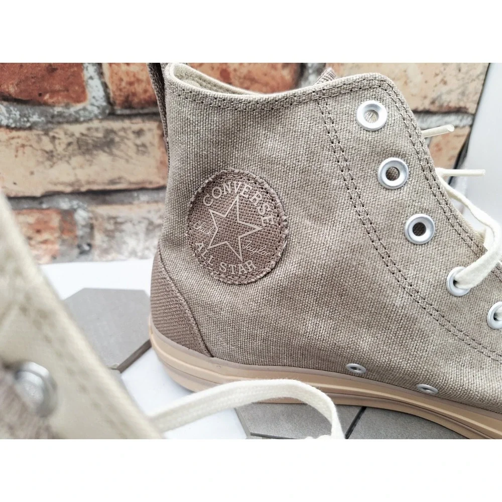 Converse‎ Chuck Taylor Hi Beige Cargo Mud A09123C Men Sz 11.5 Garden Club Rare